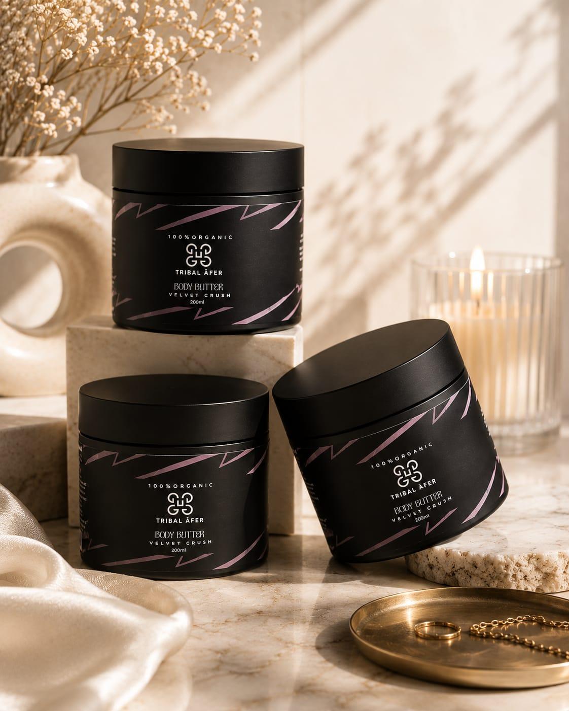 Tribal Āfer Body Butter Velvet Crush — luxury natural skincare