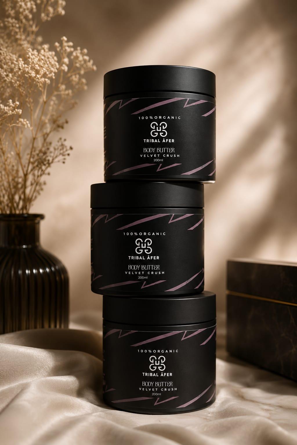 Tribal Āfer Body Butter Oud Velvet — signature luxury skincare product