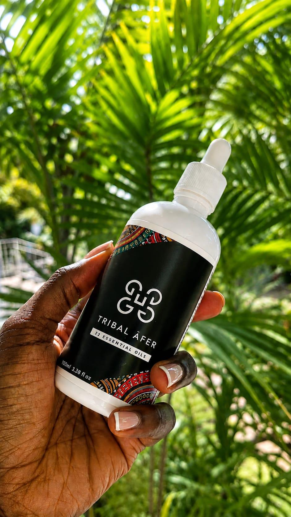 Sarah Letitia, founder of Tribal Āfer, sourcing natural ingredients in West Africa